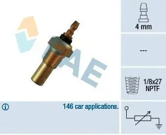 Датчик температури FAE 32350
