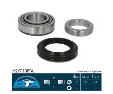 Комплект подшипника ступицы колеса BTA H2Y013BTA