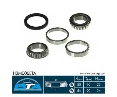 Підшипник колеса,комплект BTA H2M006BTA