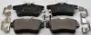 К-кт тормозных колодок зад. CITROEN C4 II 09- DS4 11- DS5 11- PEUGEOT 3008 09- 5008 09-  RCZ 10- Denckermann B111276 (фото 1)