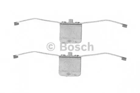 Комплектуючі, колодки дискового гальма BOSCH 1987474408