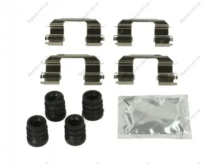 Планка супорта (переднього) прижимна (к-кт) Chevrolet Aveo 02- (Akebono) 109-1870 QUICK BRAKE 1091870