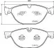 Тормозные колодки дисковые P 36 029 BREMBO P36029 (фото 1)