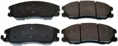 Тормозные колодки дисковые перед. Chervrolett Captiva 2,0 4WD 06- Opel Antara 2,0 06- Denckermann B111139 (фото 1)