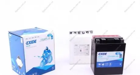 Аккумулятор ETX14AHL-BS EXIDE ETX14AHLBS