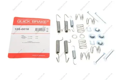 Монтажный комплект барабанных колодок QUICK BRAKE 1050016