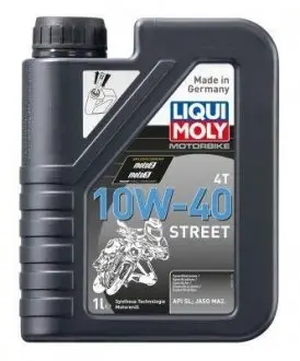 Масло моторне напівсинтетичне "Motorrad 4T 10W-40", 1л LIQUI MOLY 1521