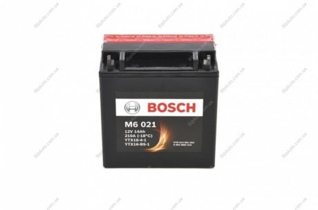 Стартерна акумуляторна батарея, Стартерна акумуляторна батарея BOSCH 0 092 M60 210 (фото 1)