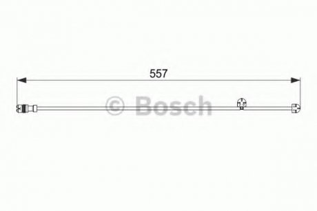 Датчик износа тормозов. колодок PORSCHE 911/Carrera ''3.6-5.7''99-12 BOSCH 1987474555 (фото 1)