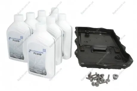 Комплект для замены масла LIFEGUARDFLUID 8 (7х1л+сервисный к-т) АКПП 8HP45/50/70/75 1087.298.365 ZF 1087298365 (фото 1)