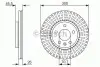Диск гальмівний (передній) Opel Astra J 09- (300x26) 0 986 479 C56 BOSCH 0986479C56 (фото 1)