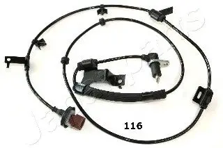 Датчик, частота вращения колеса JAPANPARTS ABS116
