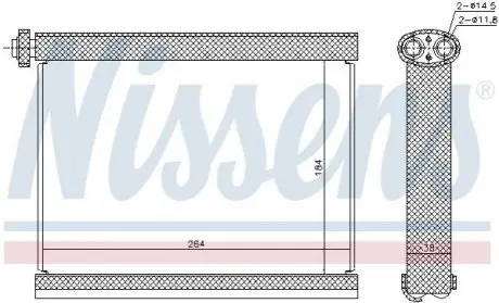 Осушувач MITSUBISHI PAJERO SPORT (KH0) (08-) 2.5 DID NISSENS 92317