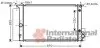 Радіатор охолодження TOYOTA AURIS/AVENSIS/COROLLA (пр-во Van Wezel) 53002474