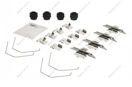 Планка супорта (переднього) прижимна (к-кт) Mazda 6 06- (Akebono) 109-1791 QUICK BRAKE 1091791