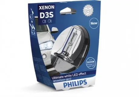 Автолампа ксенонова PS 42403 WHV2 S1 PHILIPS 42403WHV2S1