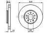 Тормозной диск BOSCH 0986479C59