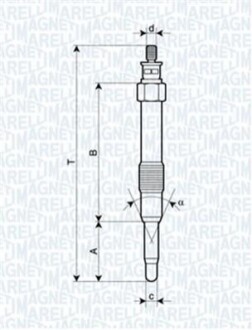 Wieca ┐arowa ALFA ROMEO FIAT BRAVO/A/MAREA/PUNTO 1.9JTD MAGNETI MARELLI UC11A