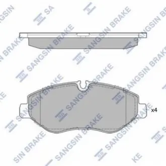 Колодки тормозные mercedes sprinter 95>vito 03>volkswagen crafter 06> передни SANGSIN Hi-Q (SANGSIN) SP1622