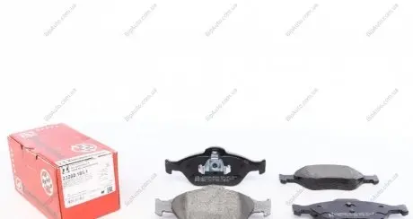 Тормозные колодки перед Ford Fiesta/Fusion/Mazda2 ZIMMERMANN 232021851