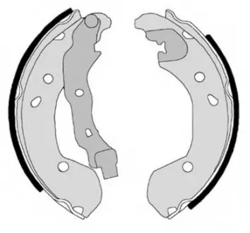 Колодки гальмівні задні D4060AX600,44060AX625,D4060AX600,0986487811 BREMBO S56510