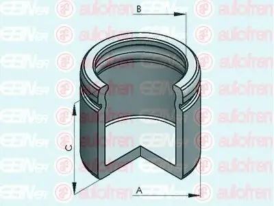 Поршень, корпус скобы тормоза SEINSA AUTOFREN D025548