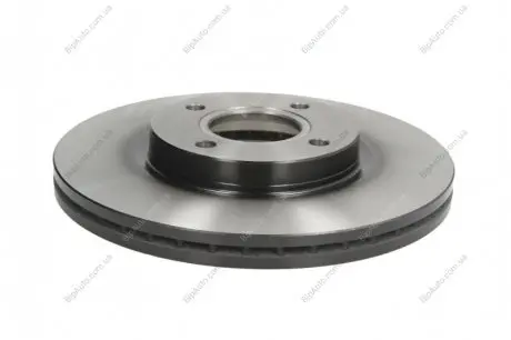 Диск тормозной (1 шт.).) FORD B-Max/Fiesta/Transit "F D=278mm "12>> TRW DF6509