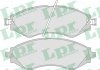 Комплект тормозных колодок, дисковый тормоз LPR 05P729