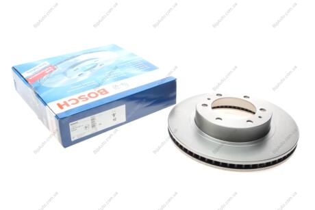 Тормозной диск TOYOTA Hilux/Fortuner &#039;&#039;F&#039;&#039;&#039;2,4-2,7&#039;&#039;04&gt;&gt; BOSCH 0986479W47 (фото 1)