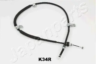 Трос ручного тормоза правый BC-K34R JAPANPARTS BCK34R