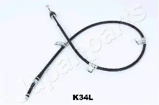 Трос, стояночная тормозная система BC-K34L JAPANPARTS BCK34L
