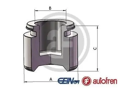 Поршень SEINSA AUTOFREN D025660