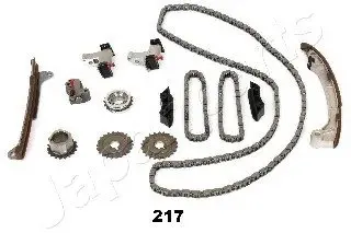 ZESTAW гA╤CUCHA ROZRZеDU TOYOTA LAND CRUISER 4,0 02- JAPANPARTS KDK217