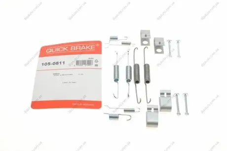 Комплект пружинок колодок стояночного гальма 105-0811 QUICK BRAKE 1050811