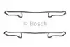 Комплект монтажный дисковых тормозных колодок 1987474173 BOSCH