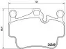 Гальмівні колодки дискові BREMBO P65 014 P65014