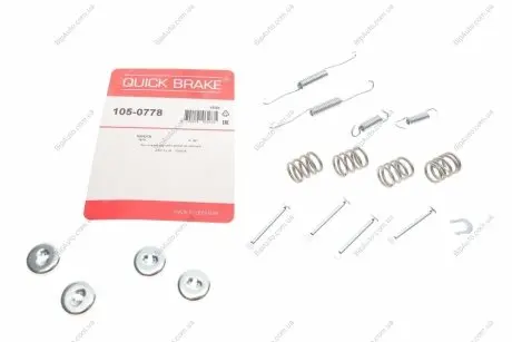 Монтажний комплект колодки QB105-0778 QUICK BRAKE 1050778