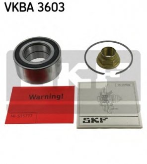 Комплект подшипника ступицы колеса VKBA 3603 SKF VKBA3603 (фото 1)