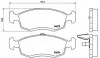 Гальмівні колодки дискові BREMBO P68 039 P68039