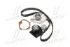 Комплект ГРМ с помпой RENAULT MEGANE/SCENIC 1.9 2008=&gt; (ролик+ремень 133з.) Gates KP15654XS (фото 4)