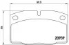Гальмівні колодки дискові P59 005 BREMBO P59005 (фото 1)