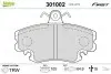 Комплект тормозных колодок, дисковый тормоз Valeo 301002 (фото 1)