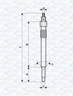 Wieca ┐arowa LAND ROVER DEFENDER/DISCOVERY MAGNETI MARELLI UC24A