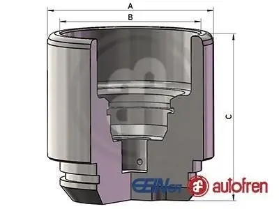Поршень SEINSA AUTOFREN D025691