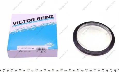 Уплотнение вала, коленчатый вал VICTOR REINZ 81-40292-00