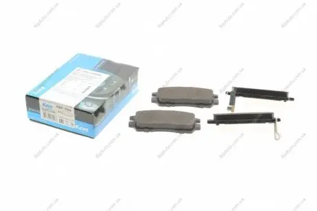 Комплект гальмівних колодок, дискове гальмо PARTS KAVO KBP5504