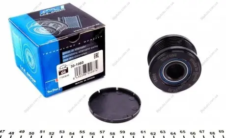 Шків генератора Fiat Doblo 1.6/2.0D Multijet 10-, 6PK 30-1060 IJS GROUP 301060