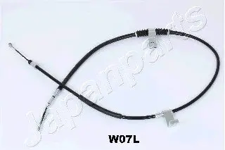 Трос, стоянкова гальмівна система BC-W07L JAPANPARTS BCW07L (фото 1)