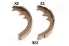 Комплект гальмівних колодок JAPANPARTS GF-922AF GF922AF