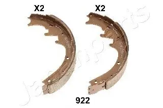 Комплект тормозных колодок GF-922AF JAPANPARTS GF922AF